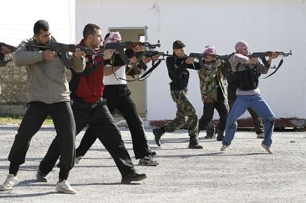 Western jihadists in training in Syria